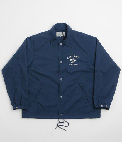 Carhartt Eightynine Coach Jacket - Jupiter / White