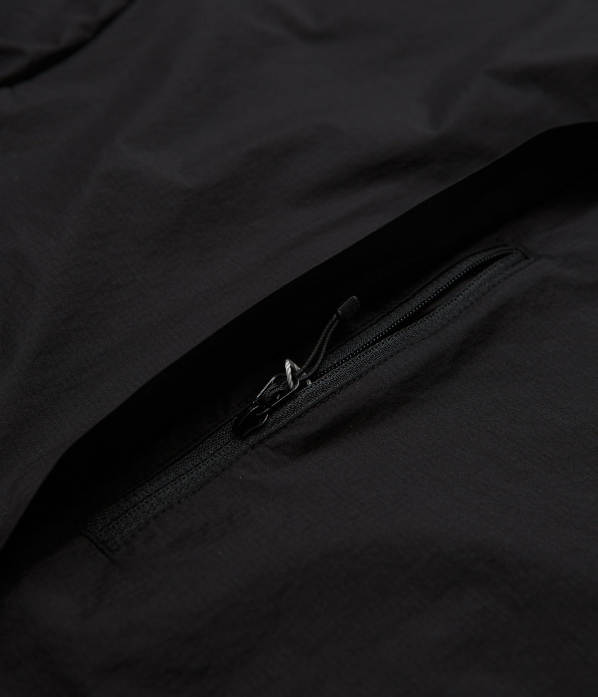 Cayl Packable Stretch Hoodie - Black