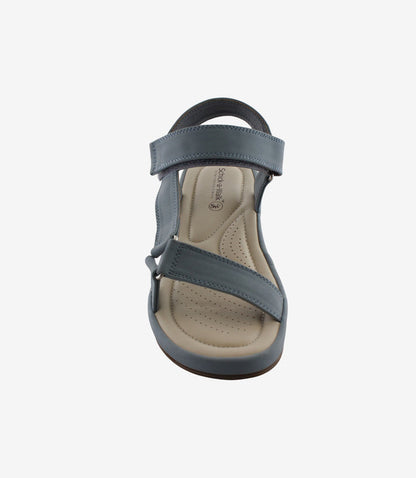 Chloe Blue – Adjustable Comfort Sandals for Women