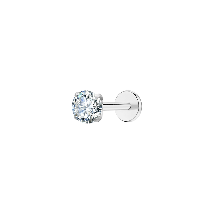 Silver / 4mm