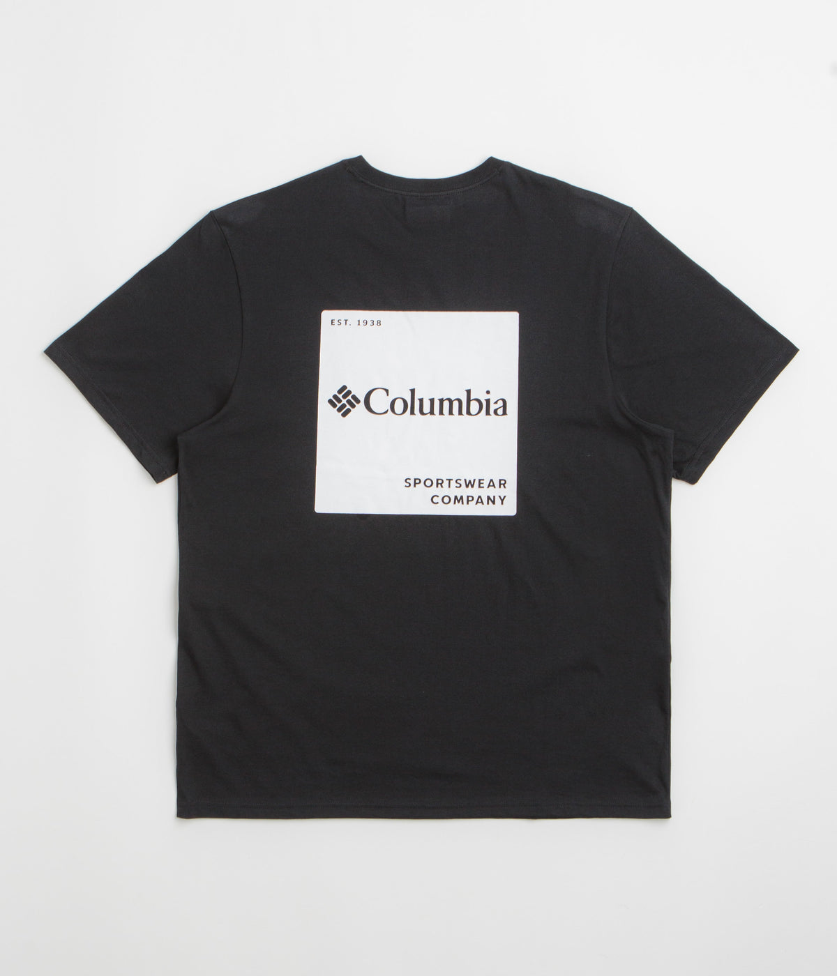 Columbia CSC Logo Back T-Shirt - Black / Boxy Brand