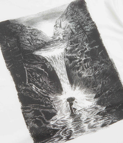 Dancer Waterfall T-Shirt - White