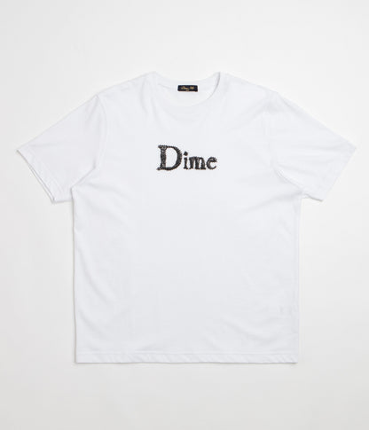 Dime Classic Spiked T-Shirt - White