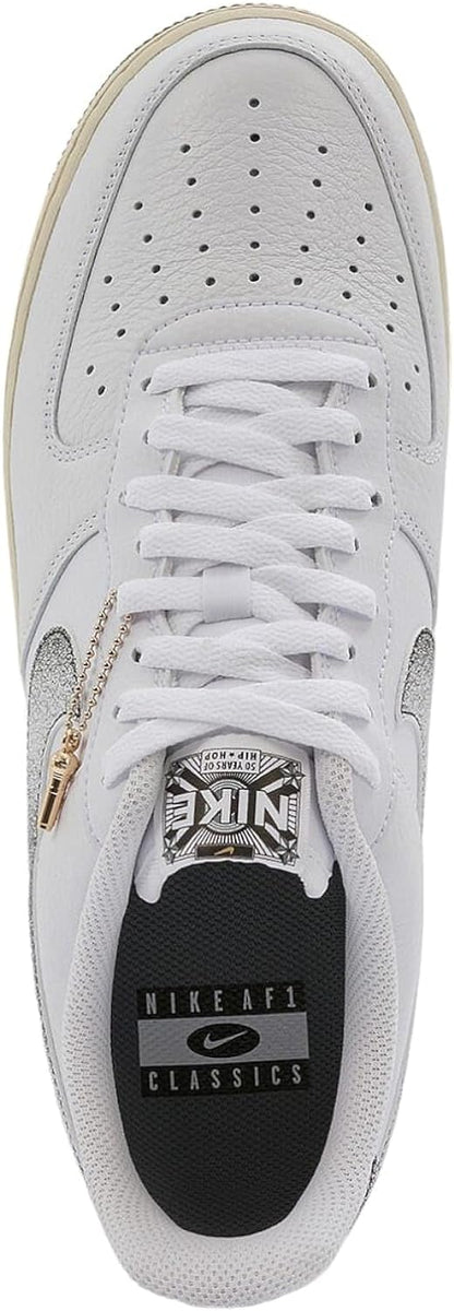 Men's Nike Air Force 1 '07 LX White/Smoke Grey-Beach-White (DV7183 100)