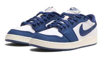 Men's Nike AJKO 1 Low White/Dark Royal Blue-Sail (DX4981 103)
