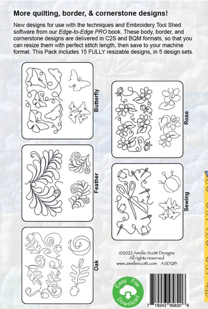 Edge-to-Edge PRO Pack 1 Book - Printed | Amelie Scott Designs