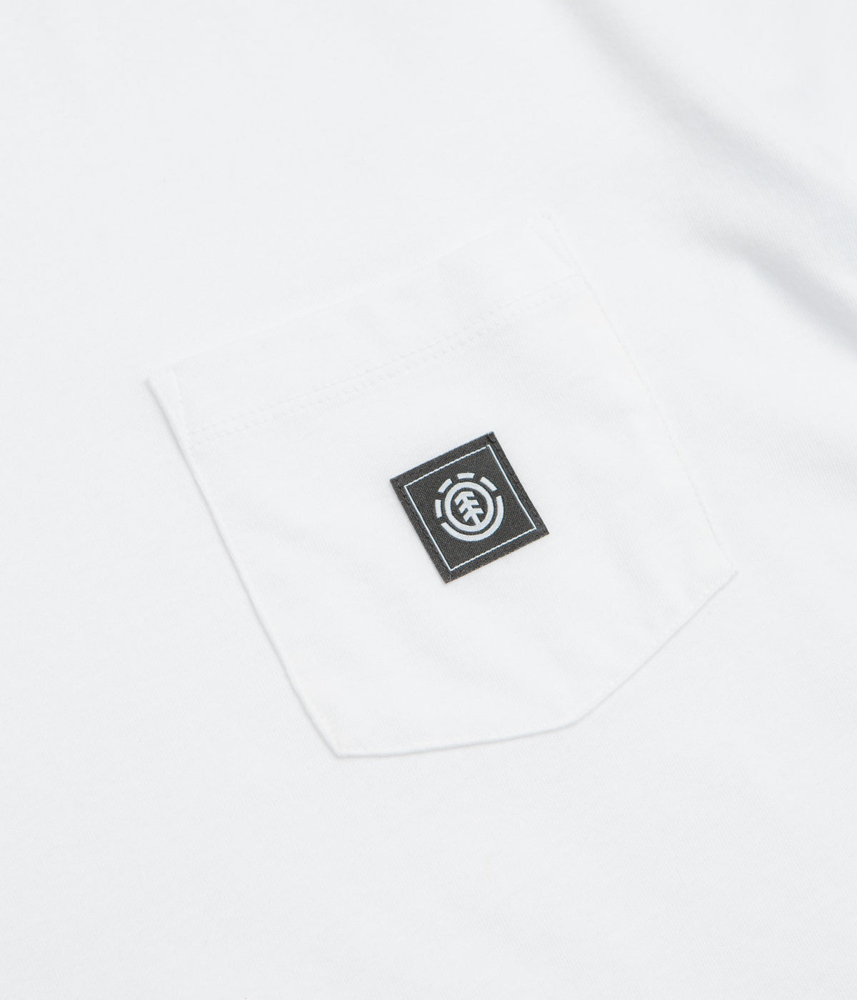 Element Icon Label Pocket T-Shirt - Optic White