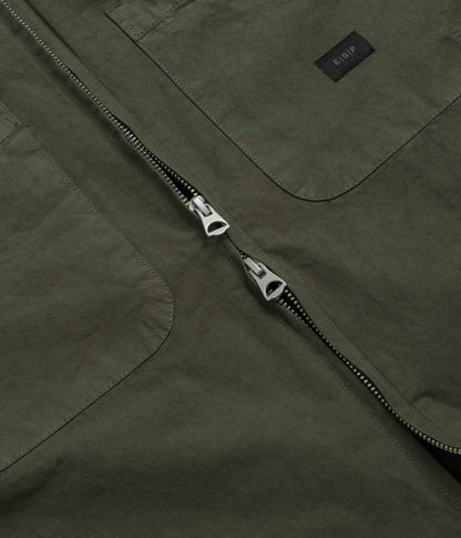 Element Special Projects Poplin Zip Overshirt - Climbing Ivy