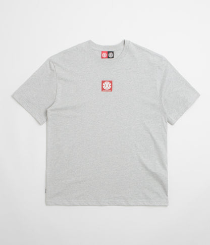 Element Square Logo T-Shirt - Mid Grey Heather