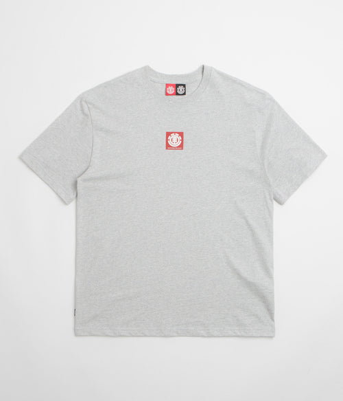 Element Square Logo T-Shirt - Mid Grey Heather