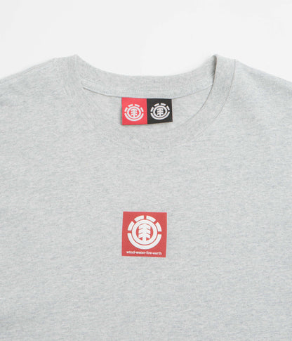 Element Square Logo T-Shirt - Mid Grey Heather