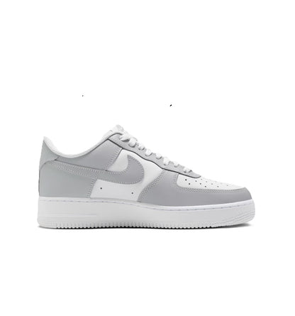 Men's Nike Air Force 1 '07 White/LT Smoke Grey-White (FD9763 101)