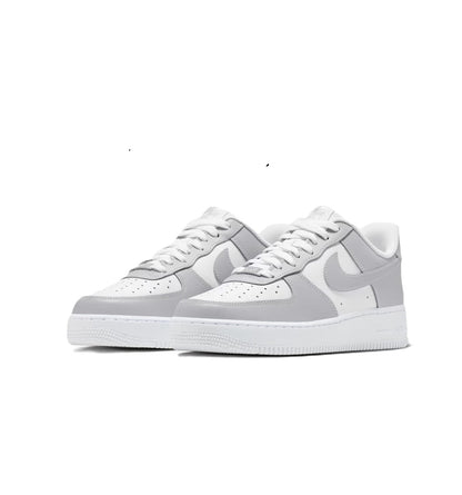 Men's Nike Air Force 1 '07 White/LT Smoke Grey-White (FD9763 101)