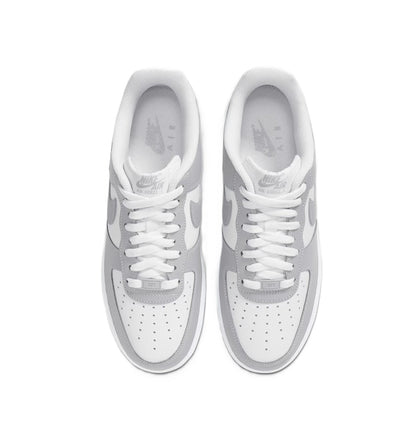 Men's Nike Air Force 1 '07 White/LT Smoke Grey-White (FD9763 101)