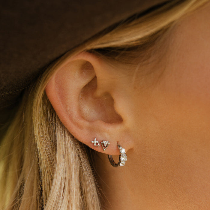 GP 4-Point Flat Back Stud