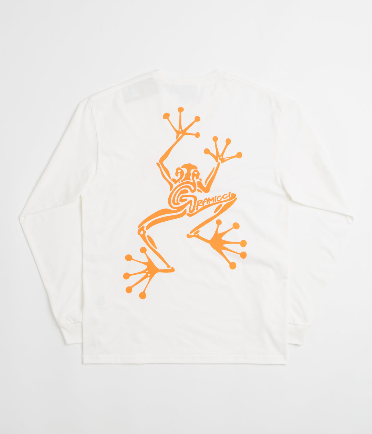 Gramicci Sticky Hands Long Sleeve T-Shirt - White