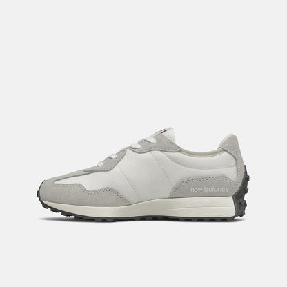 New Balance Grade Boys 327 Lace Sport Lifestyle Shoes in Silver Birch