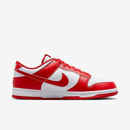 Men's Nike Dunk Low Retro White/University Red-White (HF5441 104)