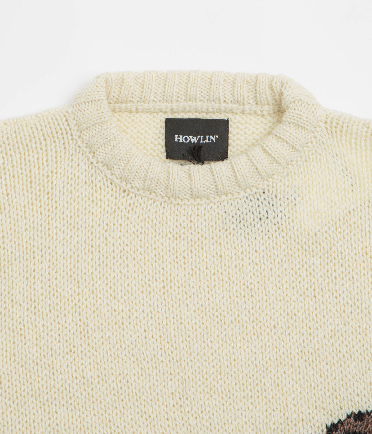 Howlin' Womens Bumper Trouble Sweatshirt - Ecru