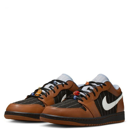 Men's Jordan 1 Low SE Black/Sail-Black (IR7560 010)