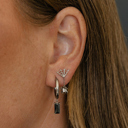 Itsy Bitsy Spider Flat Back Stud