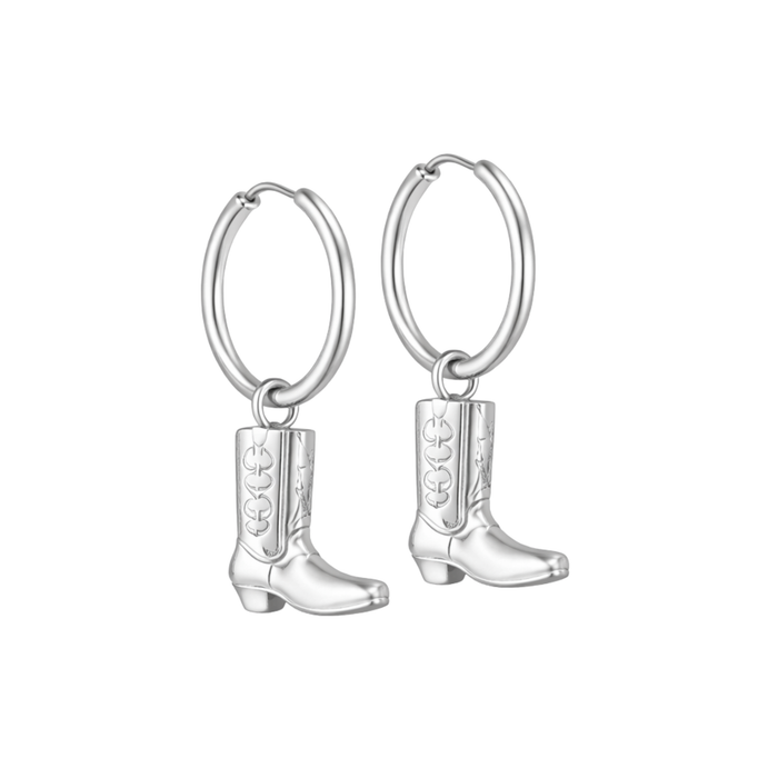 Kick the Dust Up Hoops in Titanium