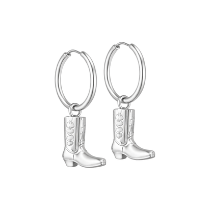 Kick the Dust Up Hoops in Titanium