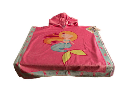 Kinder Badeponcho Meerjungfrau wendbar – Flapjackkids | UPF 50+ | 2–6 Jahre