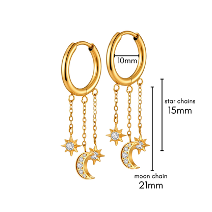 Moonbeam Chain Hoops