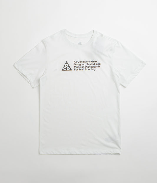Nike ACG Trail Logo T-Shirt - Summit White