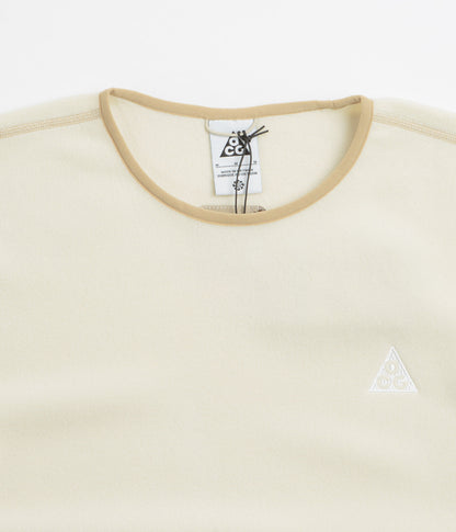Nike ACG Wolf Tree Crewneck Sweatshirt - Light Khaki / Parachute Beige / Summit White