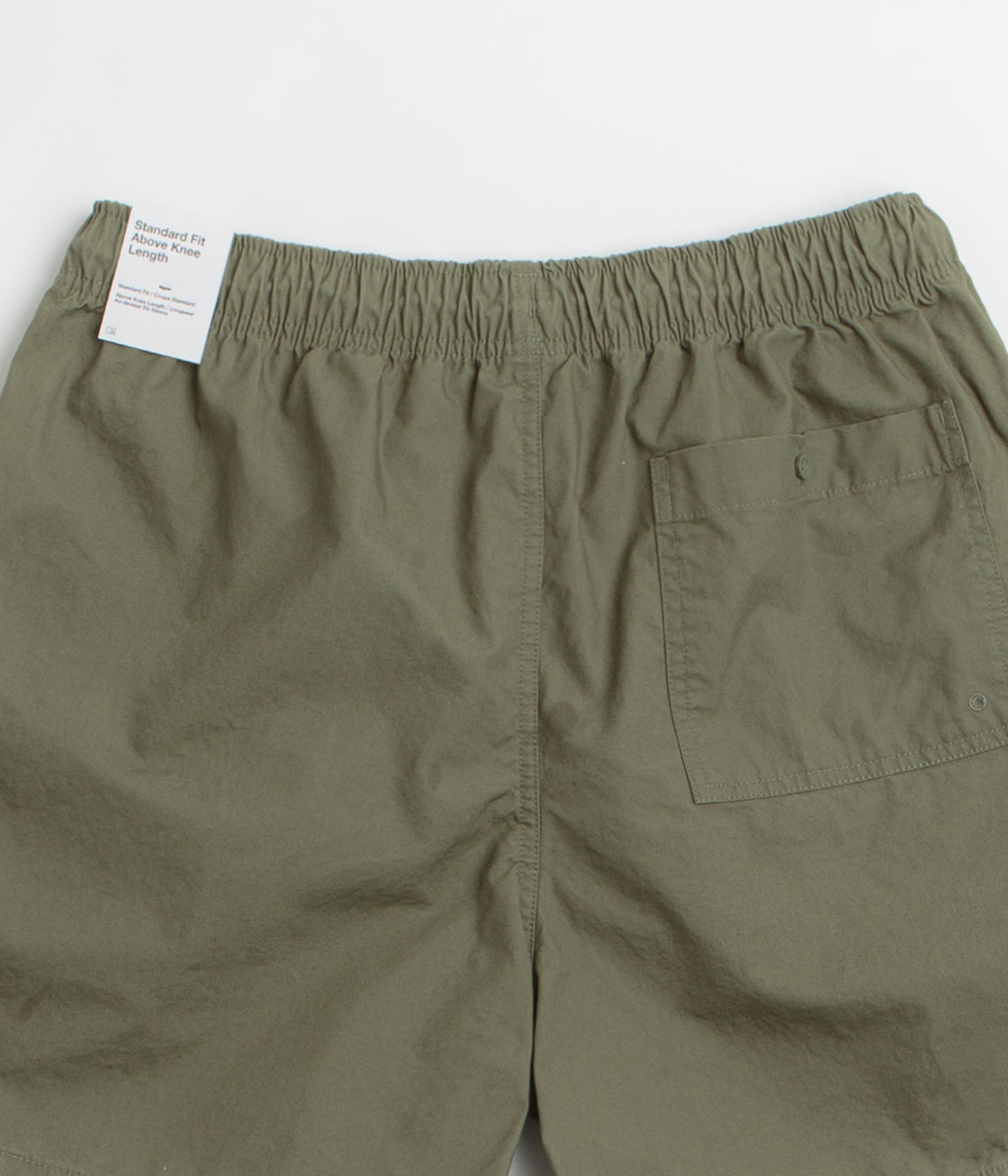 Nike Club Flow Wash Shorts - Medium Olive / Medium Olive