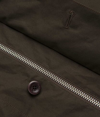 Norse Projects Holmen Wax Light Jacket - Delicioso Brown