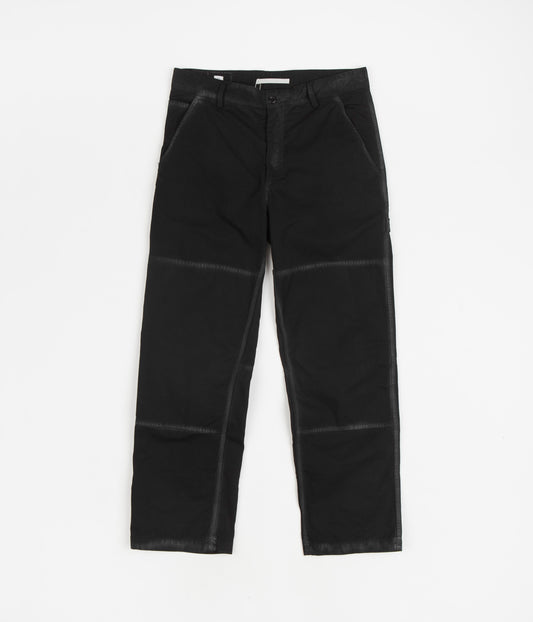 Norse Projects Lukas Tab Series Canvas Pants - Black