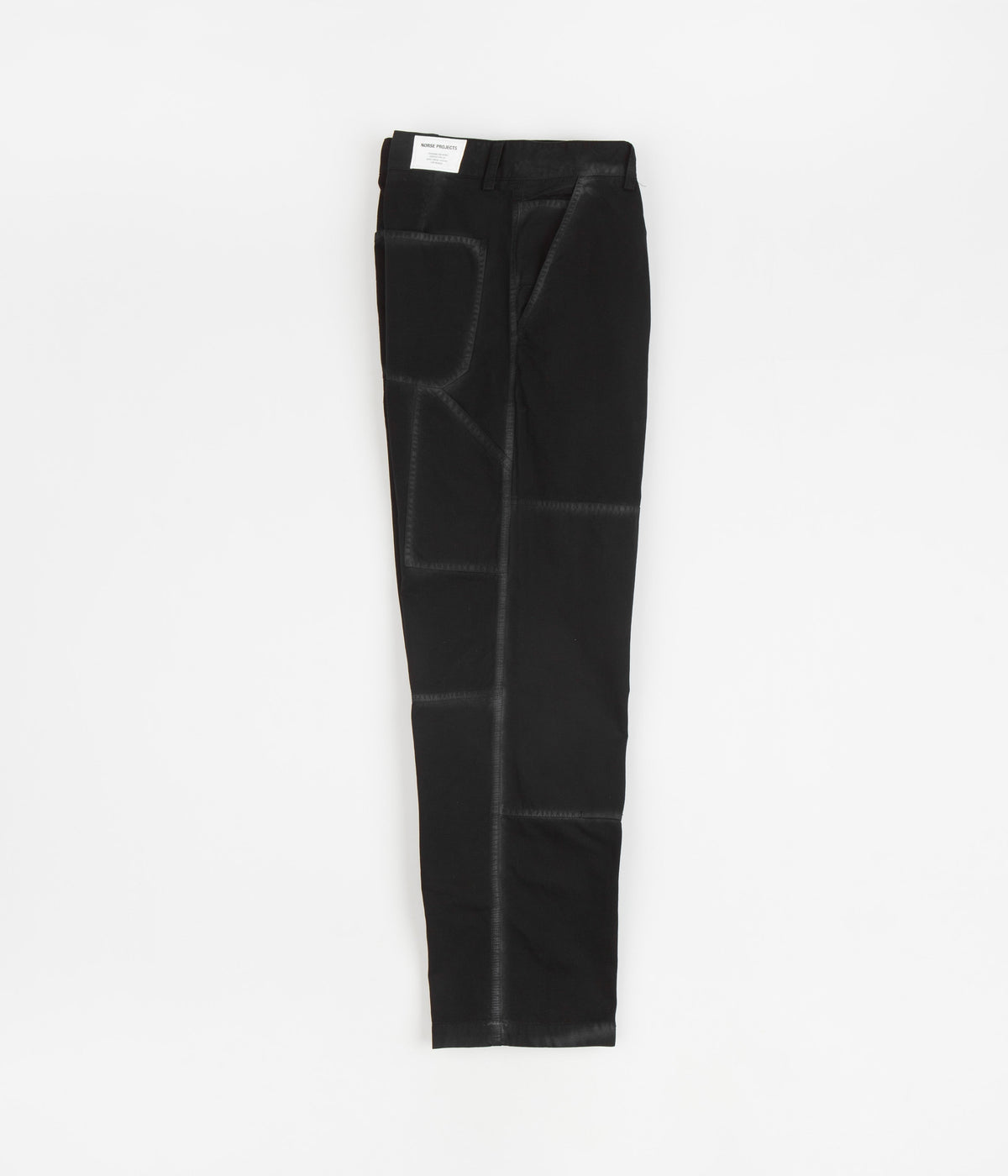 Norse Projects Lukas Tab Series Canvas Pants - Black