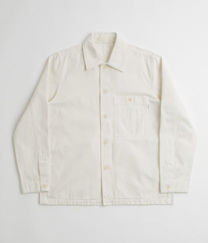 Norse Projects Standard Twill Overshirt - Ecru