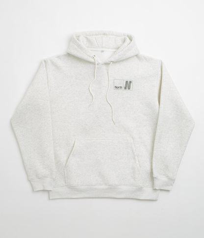North N Logo Hoodie - Light Grey / Black