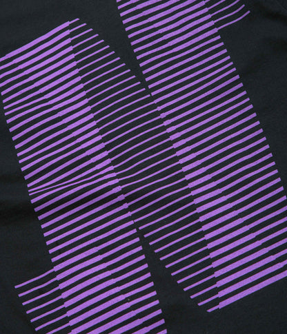 North N Logo T-Shirt - Black / Grape