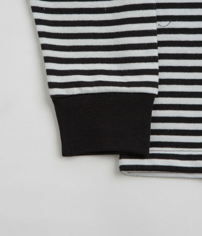 Obey Established Works Eyes Stripe Long Sleeve T-Shirt - Black Multi