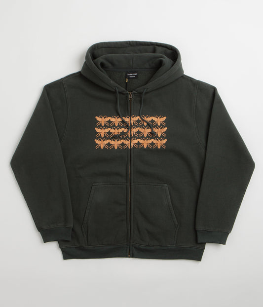 Pass Port Scissorcraft Full Zip Hoodie - Seaweed