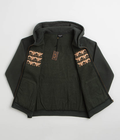 Pass Port Scissorcraft Full Zip Hoodie - Seaweed