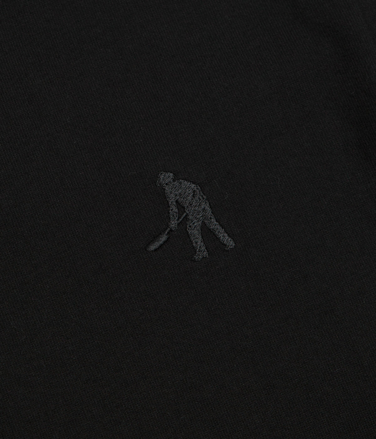 Pass Port Solid Workers T-Shirt - Black