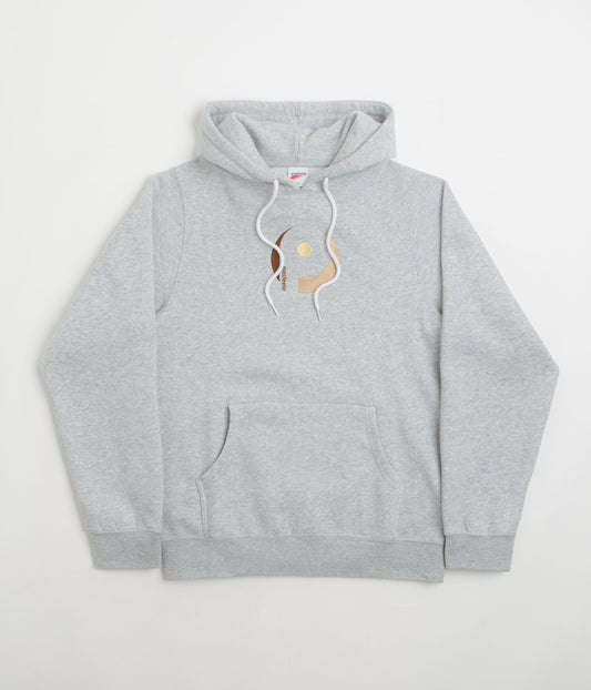 Pasteelo Embroidered Play Hoodie - Heather Grey