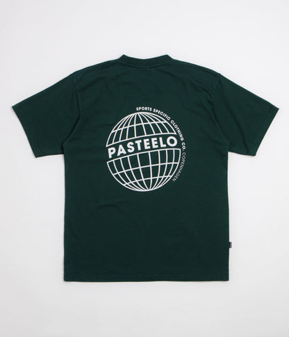 Pasteelo Sphere Grid T-Shirt - Forest
