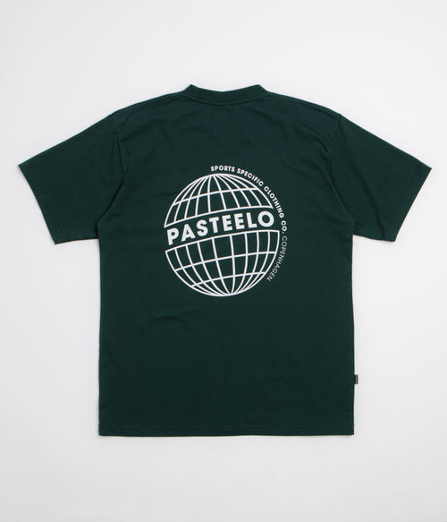 Pasteelo Sphere Grid T-Shirt - Forest