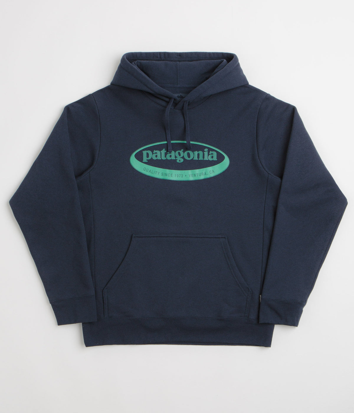 Patagonia 95 Oval Logo Uprisal Hoodie - New Navy