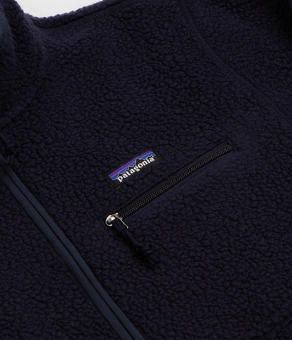 Patagonia Womens Retro Pile Marsupial Fleece - Sunken Blue