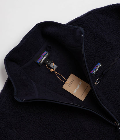 Patagonia Womens Retro Pile Marsupial Fleece - Sunken Blue