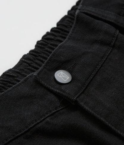 Poetic Collective Sculptor Shorts - Black Denim