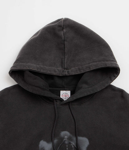 Polar Metal Logo Dave Hoodie - Silver Black